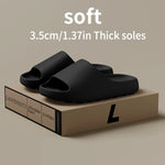 Coconut Slippers Cloud Thick-soled Sandals Summer Fashion Soft Bottom Beach Men Slippers Women's Sandals  EVA Slides